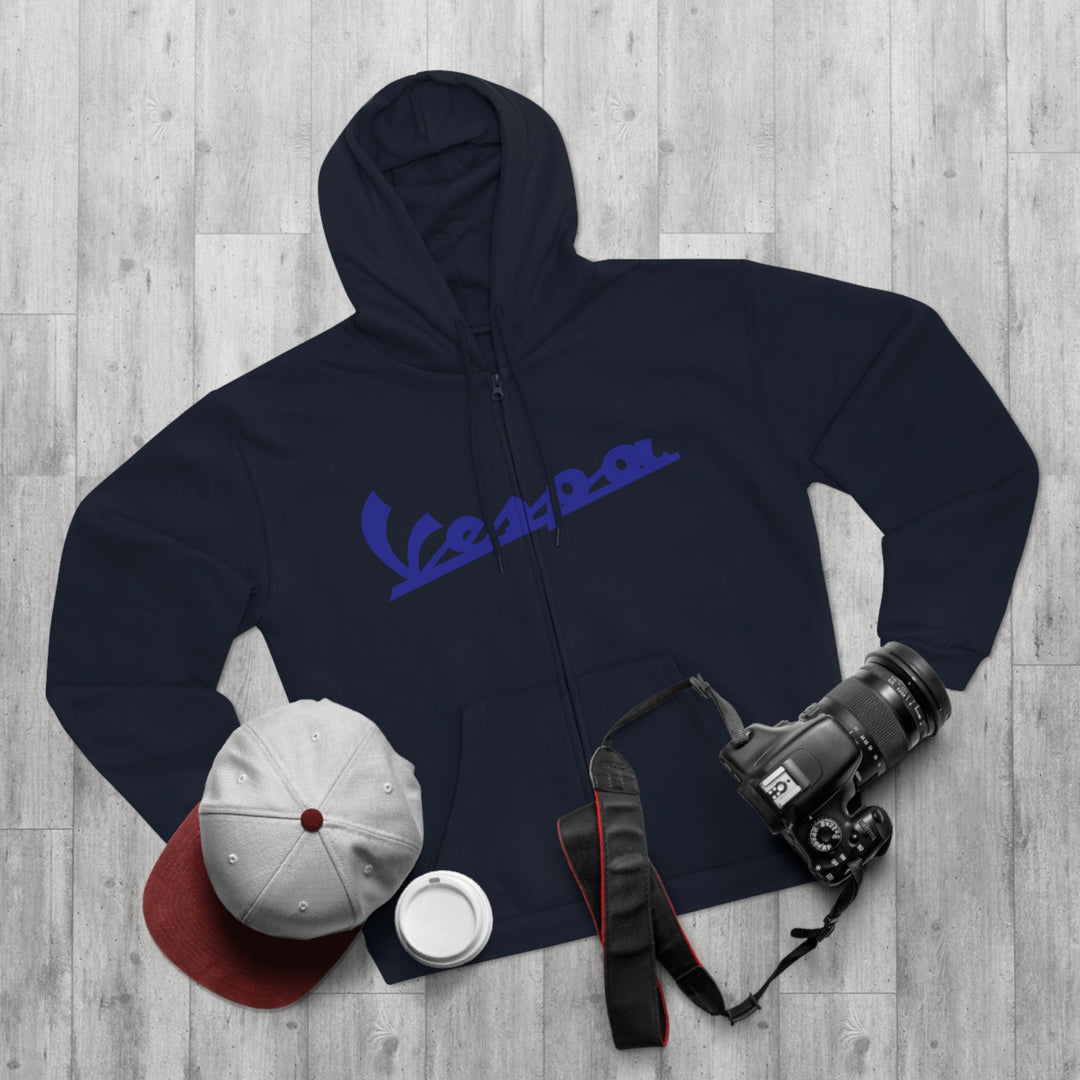 Felpa Unisex con cerniera e cappuccio BM Store Vespa - BM ROMA| BOCCEA MOTO ROMA | BM STORE