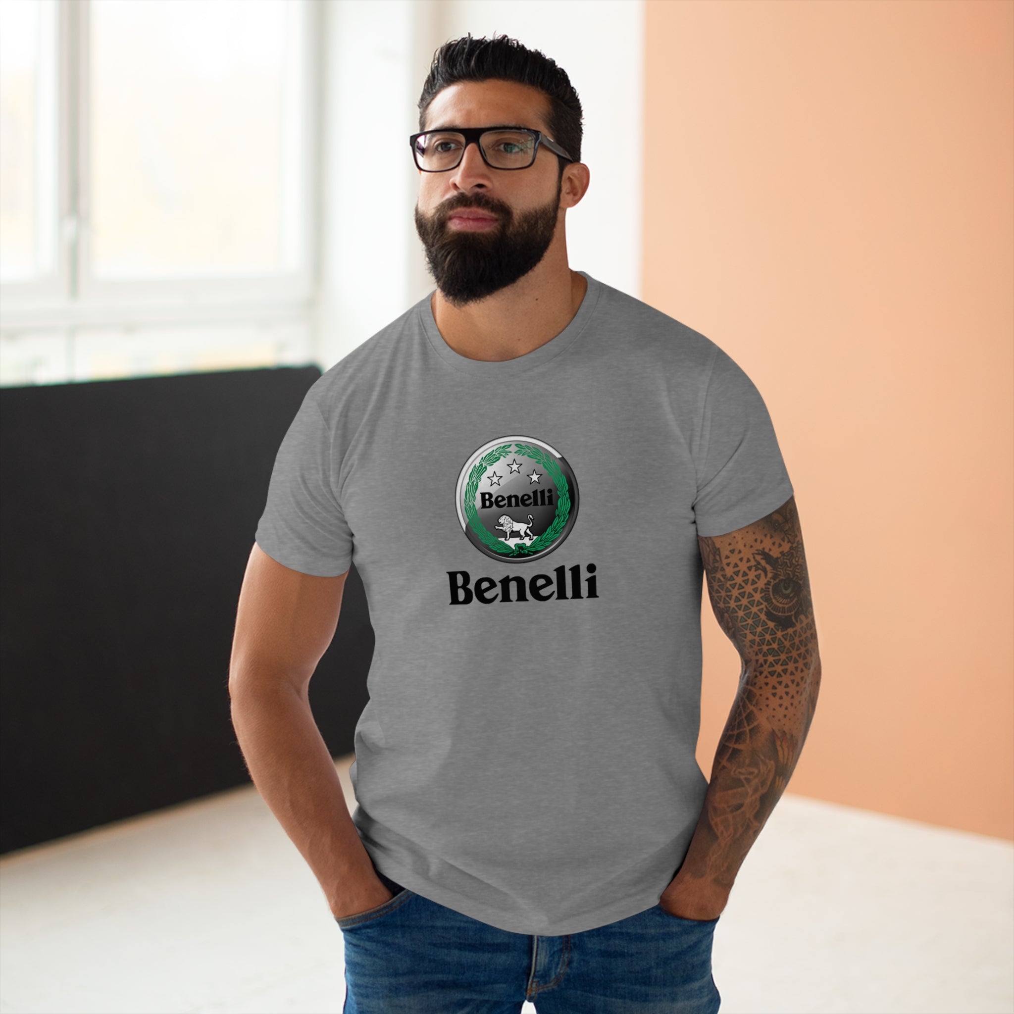 T-shirt BM Store Benelli - BM ROMA| BOCCEA MOTO ROMA | BM STORE